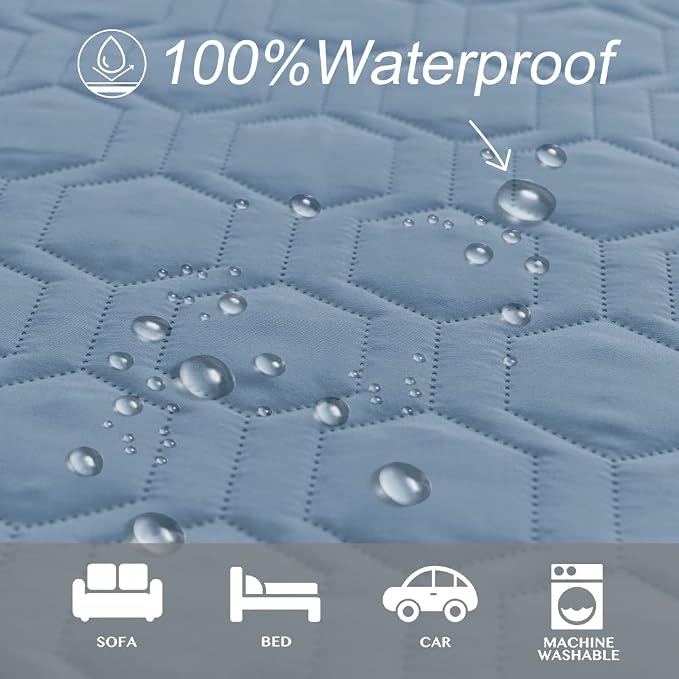 Waterproof and Anti-Slip Dog Bed Cover and Pet Blanket Sofa Pet Bed Mat car - Image 2