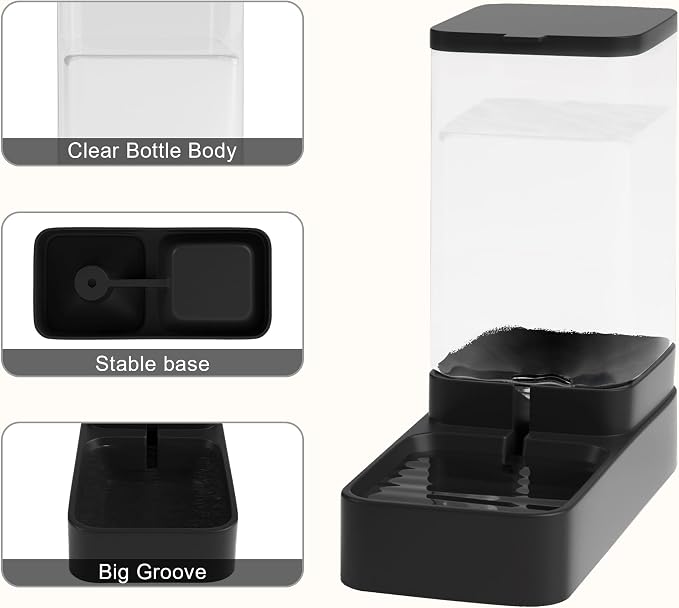 Automatic Cat Feeder and Water Dispenser in Set - Image 4