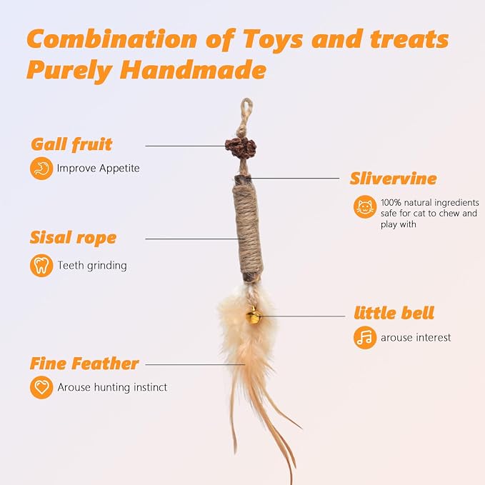 Cat Toys 24 PCS, Interactive Cats Toys - Image 4
