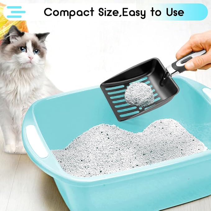Stainless Steel Cat Litter Scoop, Metal Cat Litter Scoop, Kitty Metal Scooper - Image 6