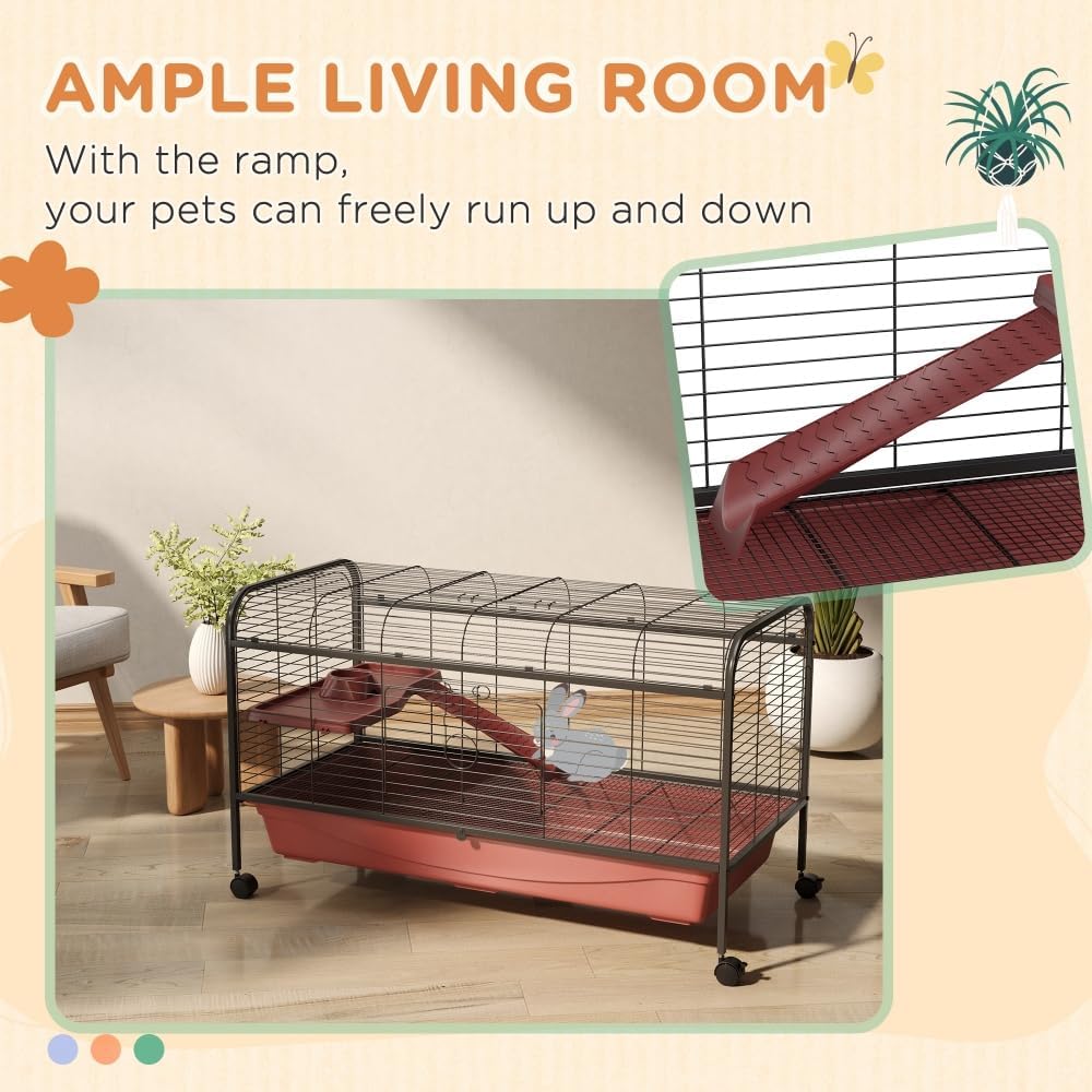 Wire Mesh Small Animal Habitat with Removable Tray - GlobalHabitat Supply
