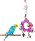 Hypeety Pet Bird Mirror with Bell Interactive Parrot Toy by Hypeety