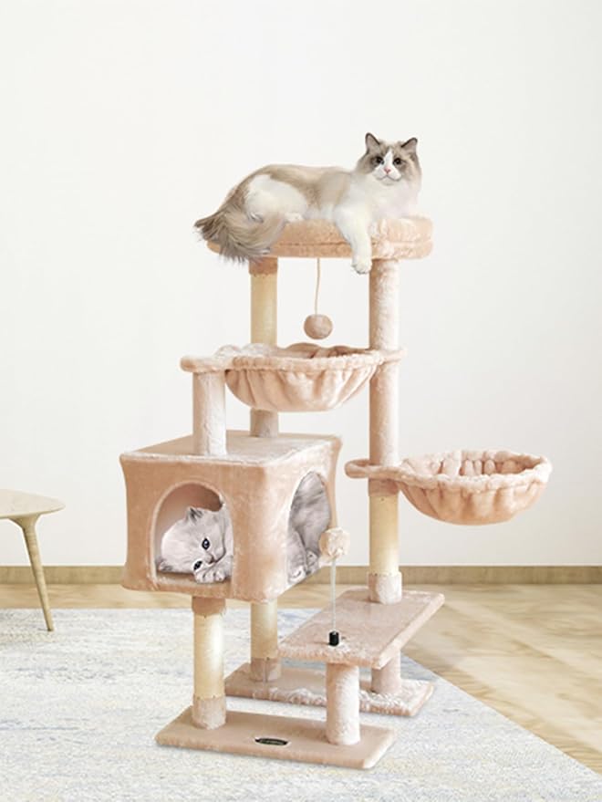KIYUMI Cat Tree Cat Tower Condo - Image 6