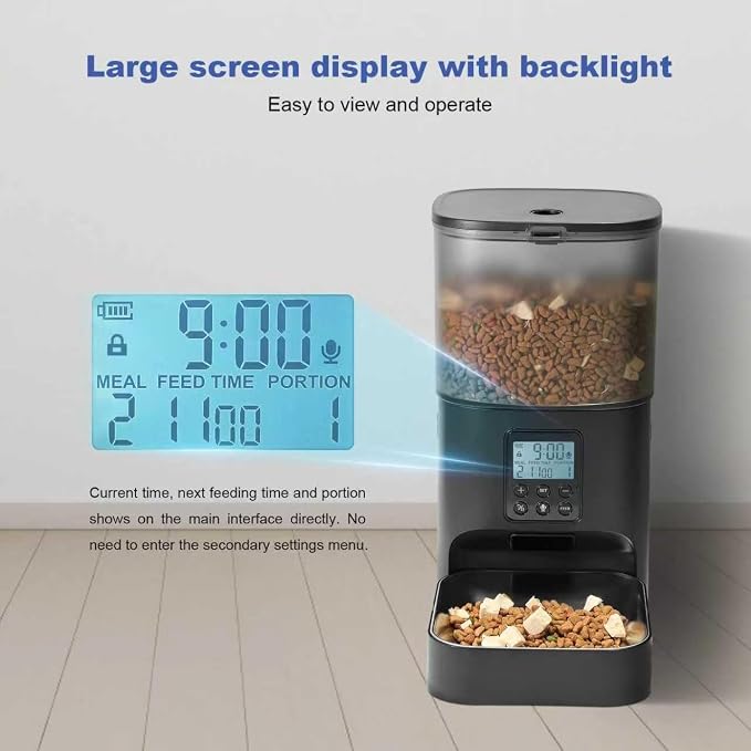 Automatic Cat Feeder, Cat Food Dispenser - Image 9