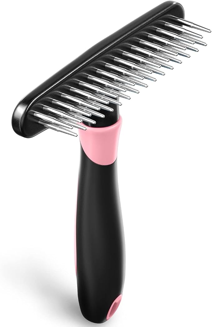 Dog rake deshedding dematting Brush Comb by DOGI