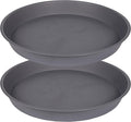 2 Pack of Bird Bath Bowl 12", 1.6" Depth, 10 12 inch Birdbath Bowls Dish Only by Bleuhome