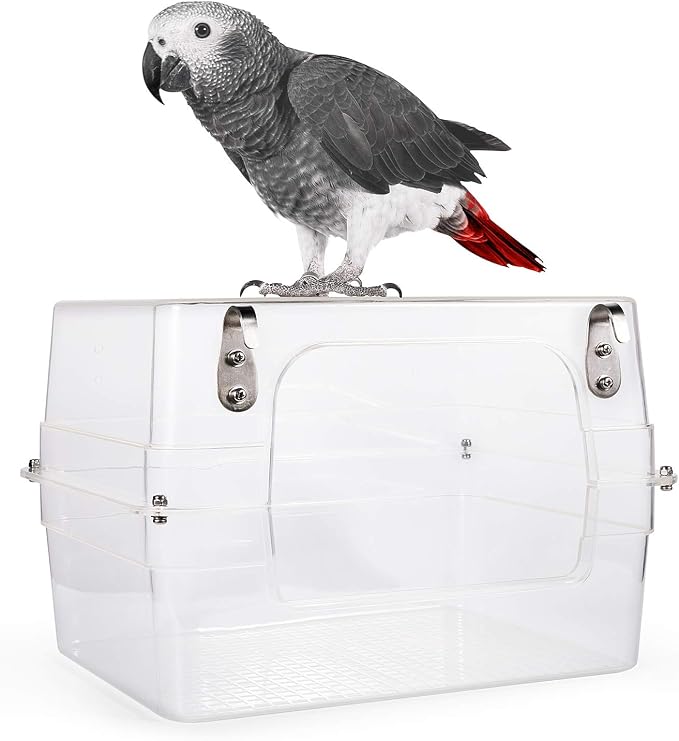 Colorday Large Bird Bath for Cage, Parrot Bath for Parakeet, African Grey by Colorday