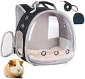 Portable Small Animal Backpack Travel Breathable Pet Carrier Bag Cages by LightUpYourPetsLife