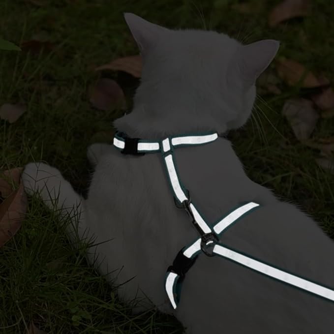 KOOLTAIL Cat Harness and Leash Set, Escape Proof Adjustable Kitten Harness - Image 6