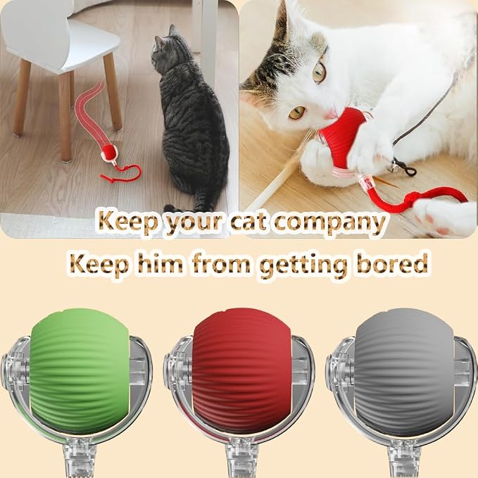 Interactive Cat Toys for Indoor Cats, Agility Move Cat Balls, Motion Activated - Image 5