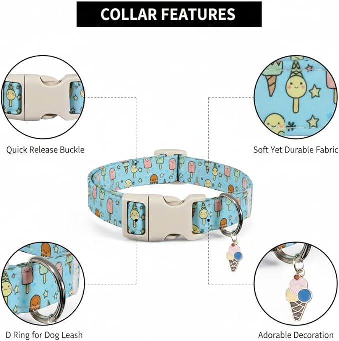 Small Dog Collar, Cute Dog Collar - Image 4
