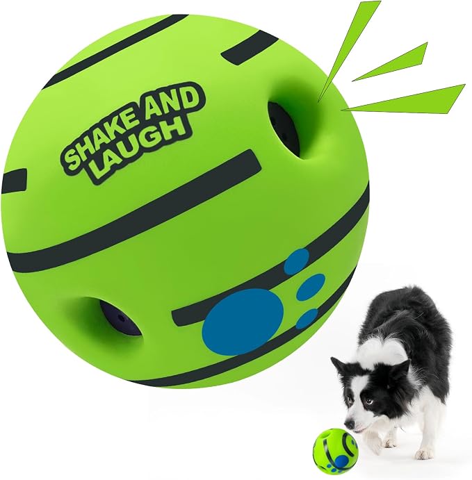 Dog Toys Ball, Interactive Dog Ball, Shaking by SHAKEANDLAUGH