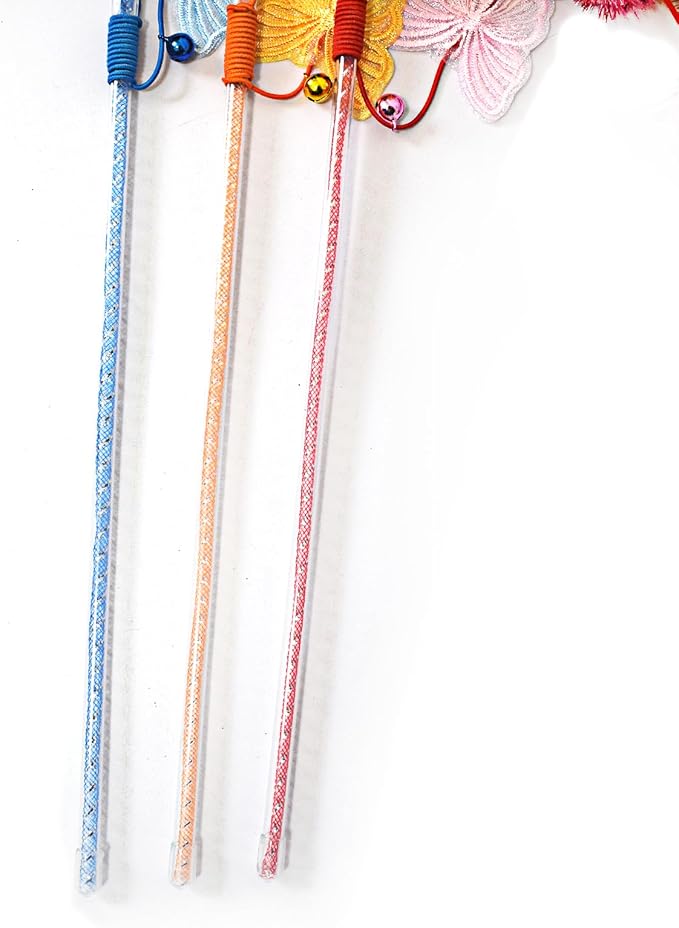 Cat Wand Toys, Pompom - Image 4