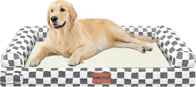 Large Dog Bed Orthopedic Washable: Beds Bolster XL Bed Medium Large Dogs Egg by Nanuya