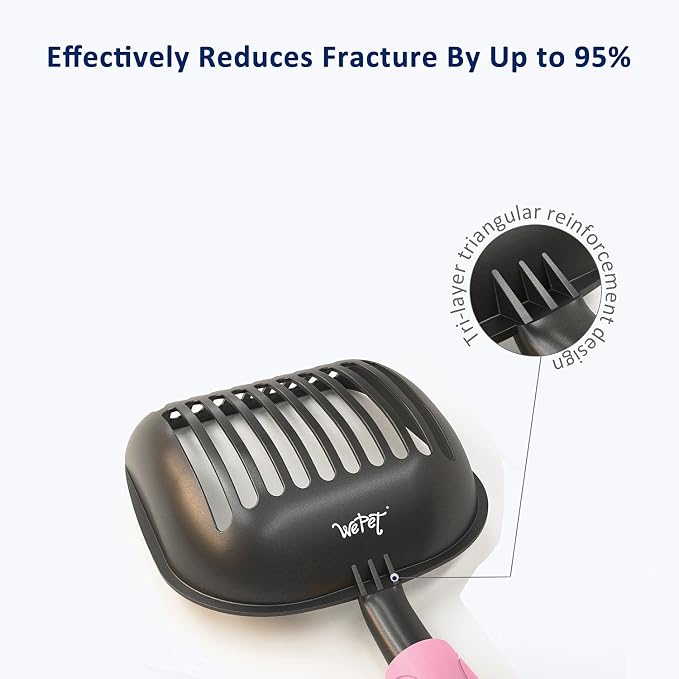 WePet Cat Litter Scoop, Non-Stick Plated Aluminum Alloy Sifter, Kitty Durable - Image 5