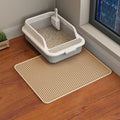 HCY&WLD 2-Pack Cat Litter Mat, Double Layer Honeycomb Waterproof Urine Proof by HCY%26WLD