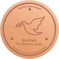 1Pack Bird Bath Copper Purification Disk | 0.6mm Reinforced 99.9% Pure Copper | by Unknown