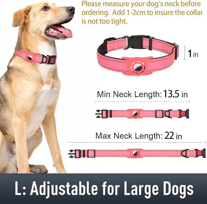 Airtag Dog Collar with AirTag Holder - Image 6