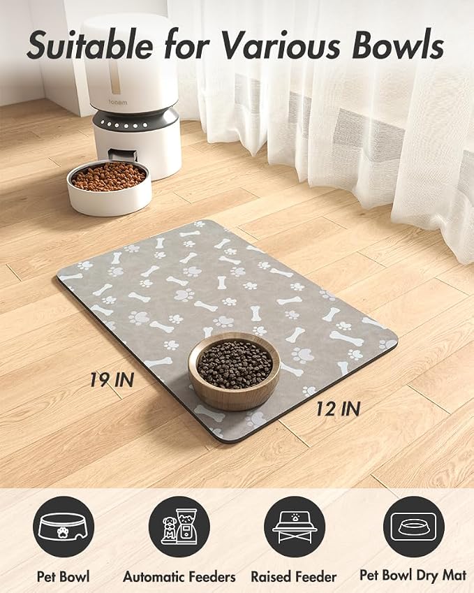 MontVoo Dog Food Mat-Pet Feeding Mat - Image 8