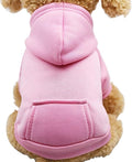 Jecikelon Winter Dog Hoodie Sweatshirts by Jecikelon
