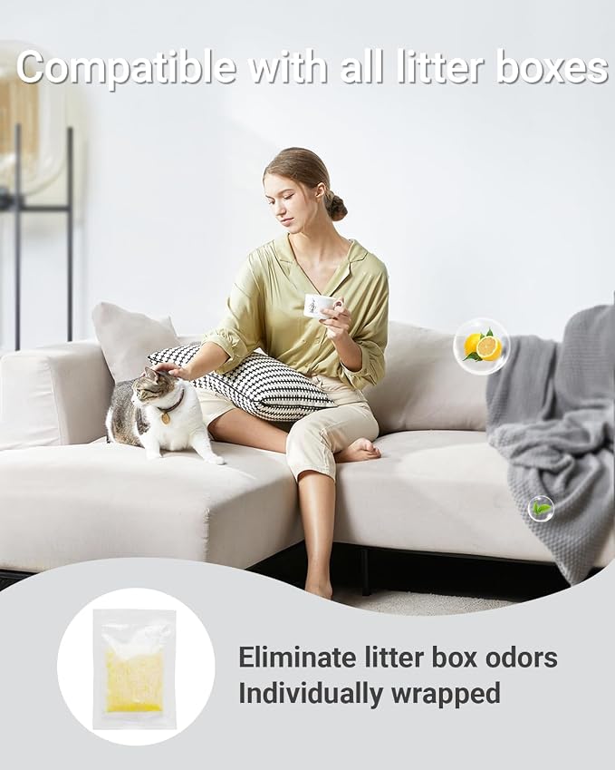14 Packs Cat Litter Deodorizer Compatible - Image 5