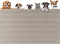 51.2"x25.6" Largest Dog Food Mat, XXXXL Silicone Dog and Cat Mat by Goldleaf