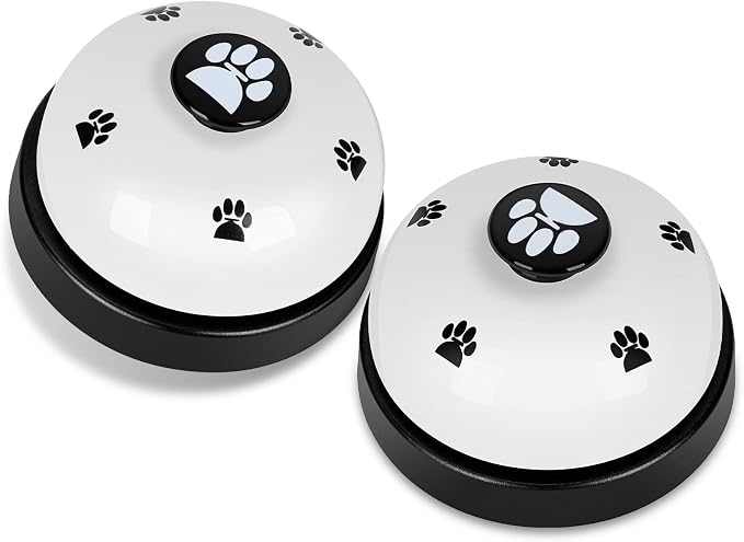Pet Training Bells, 2 Pack Dogs Bell by JEXCULL