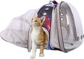 Galaxy Blue Dual Expandable Cat Backpack Carrier, Fit up to 20 lbs, Expandable by halinfer
