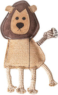 Natural Jute Dog Chew Toy – Lion Shape, Tough & Durable Puppy Teething Toy by PAWPOURRI