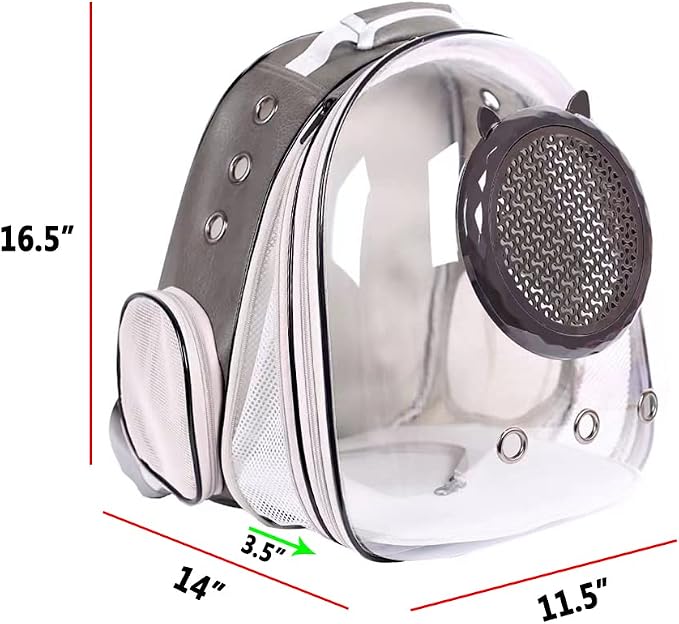 Expandable Cat Carrier Backpack, Backpack - Image 2