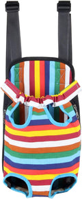 Dog Carrier Legs Out Front Pet Carrier Backpack Adjustable Puppy Cat Small Bag by YINGJEE