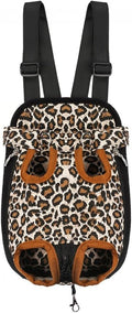 Pet Dog Puppy Cat Carrier Five Holes Backpack Double Shoulder Straps Canvas by MOJUN