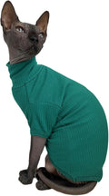Sphynx Hairless Cats Shirt Cotton Cat Turtleneck Sweater Pullover Kitten by Kitipcoo