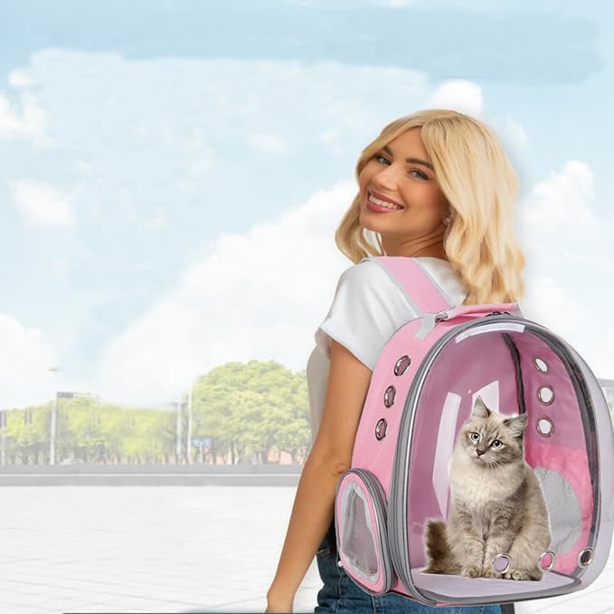 Cat Backpack Carrier, Pet Cat Carrier - Image 6