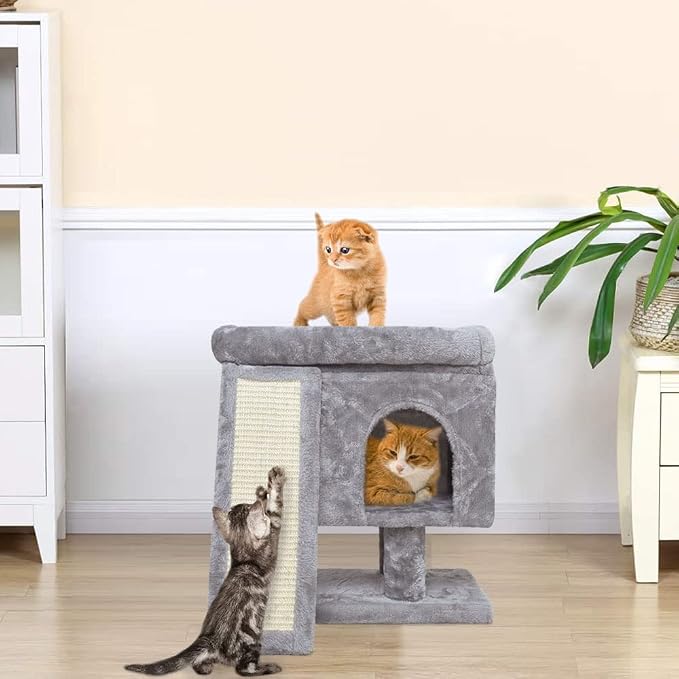 SYANDLVY Small Cat Tree for Indoor Cats, Cat Tower - Image 3