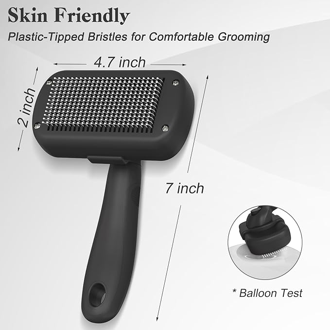 Swihauk Self Cleaning Slicker Brush - Image 4