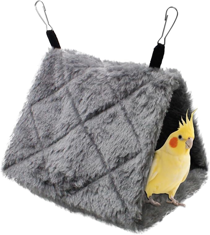 Warm Bird Nest House Shed Hut Parrot Sleeping Bed Hanging Hammock Snuggle Cave by Unknown