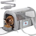 Soft Cat Carrier for Pets Up to 15 lbs, TSA Approved for Airline in-Cabin by Unknown