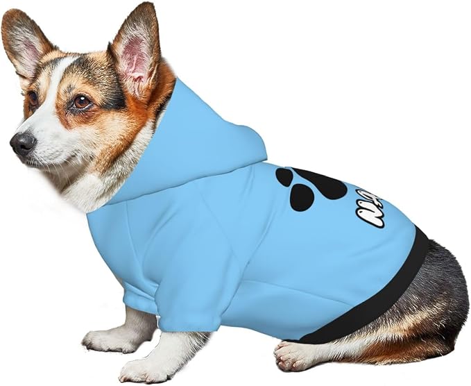 Custom Dog Hoodie Soft Add Your Own Personalized Photo Text Name Logo Dog - Image 3