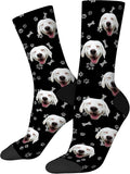 D-Story Custom Face Socks, Personalized Photo Picture on Socks, Unisex Athletic by Enjoy-yjl
