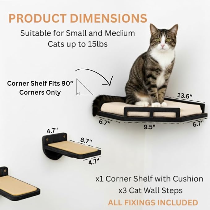 INICIO Cat Wall Shelves - Image 2