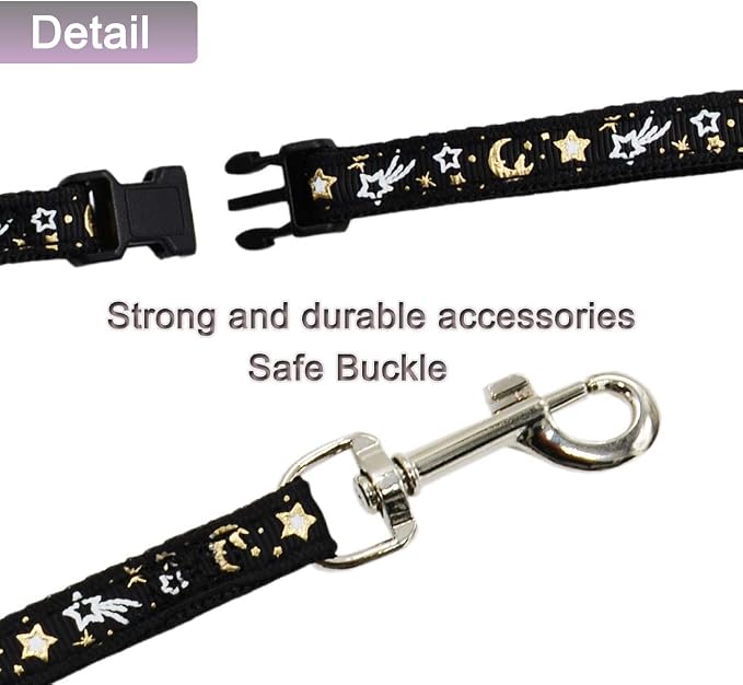 Cat Harness and Leash Set for Outdoor Walking Escape Proof Adjustable Soft - Image 3