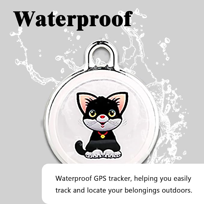 GPS Tracker for Dogs & Cats, No Subscription & No SIM Card, 365-Day Extra Long - Image 3