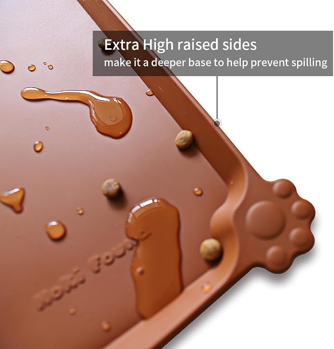 Hoki Found X-Large Silicone Pet Food Mats - Image 2