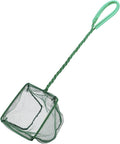 Pawfly Aquarium Fish Net with Braided Metal Handle Square Net with Soft Fine by Pawfly