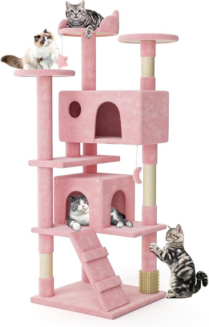 MoNiBloom 70 Inch Cat Tree Tower by Monibloom