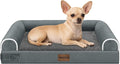 Small Dog Bed Orthopedic Washable: Beds Bolster Small Sized Dogs Bed Egg Crate by Nanuya