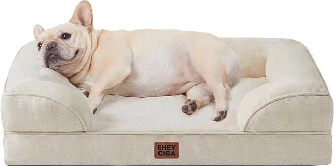 EHEYCIGA Orthopedic Dog Bed for Small Dogs, Waterproof Memory Foam Small Dog by EHEYCIGA