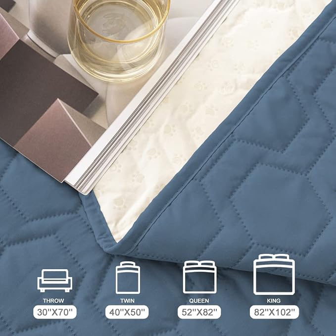 Waterproof and Anti-Slip Dog Bed Cover and Pet Blanket Sofa Pet Bed Mat ，car - Image 6