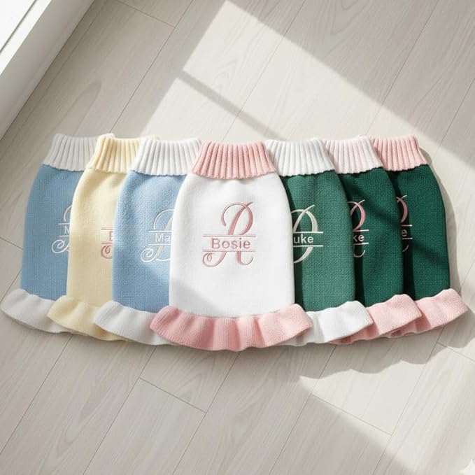 Personalized Embroidered Pet Sweater - Image 4